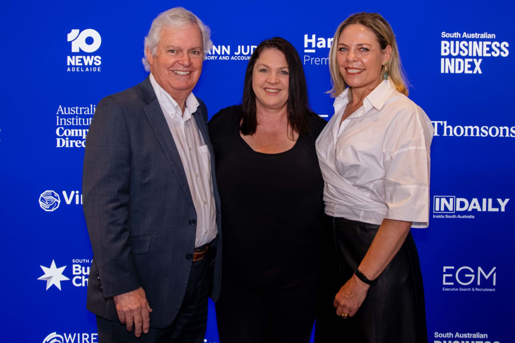 Darryl Cross, Kylie Waldon and Penni Donato