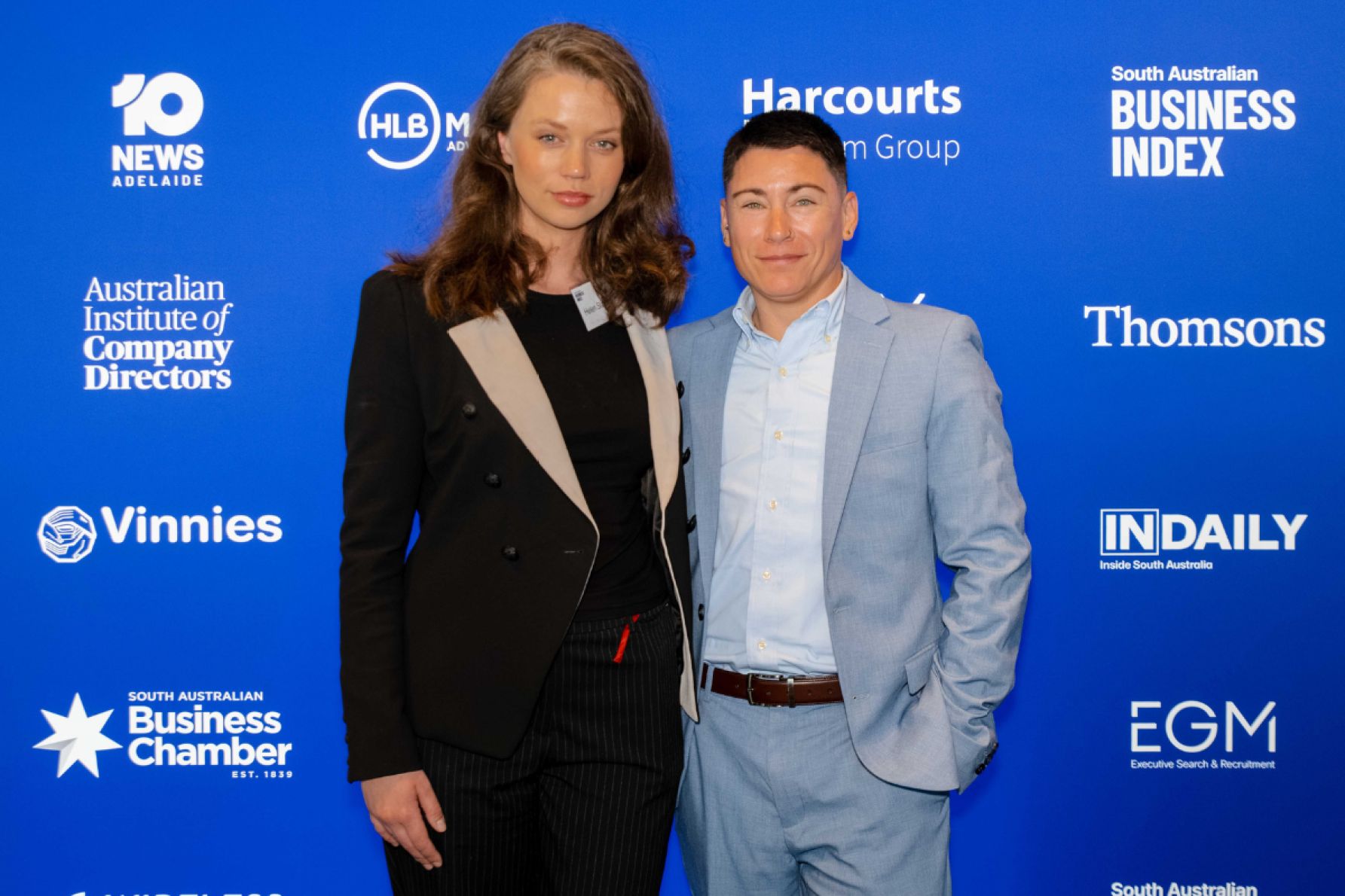 Helen Slattery and Darian Sarellano