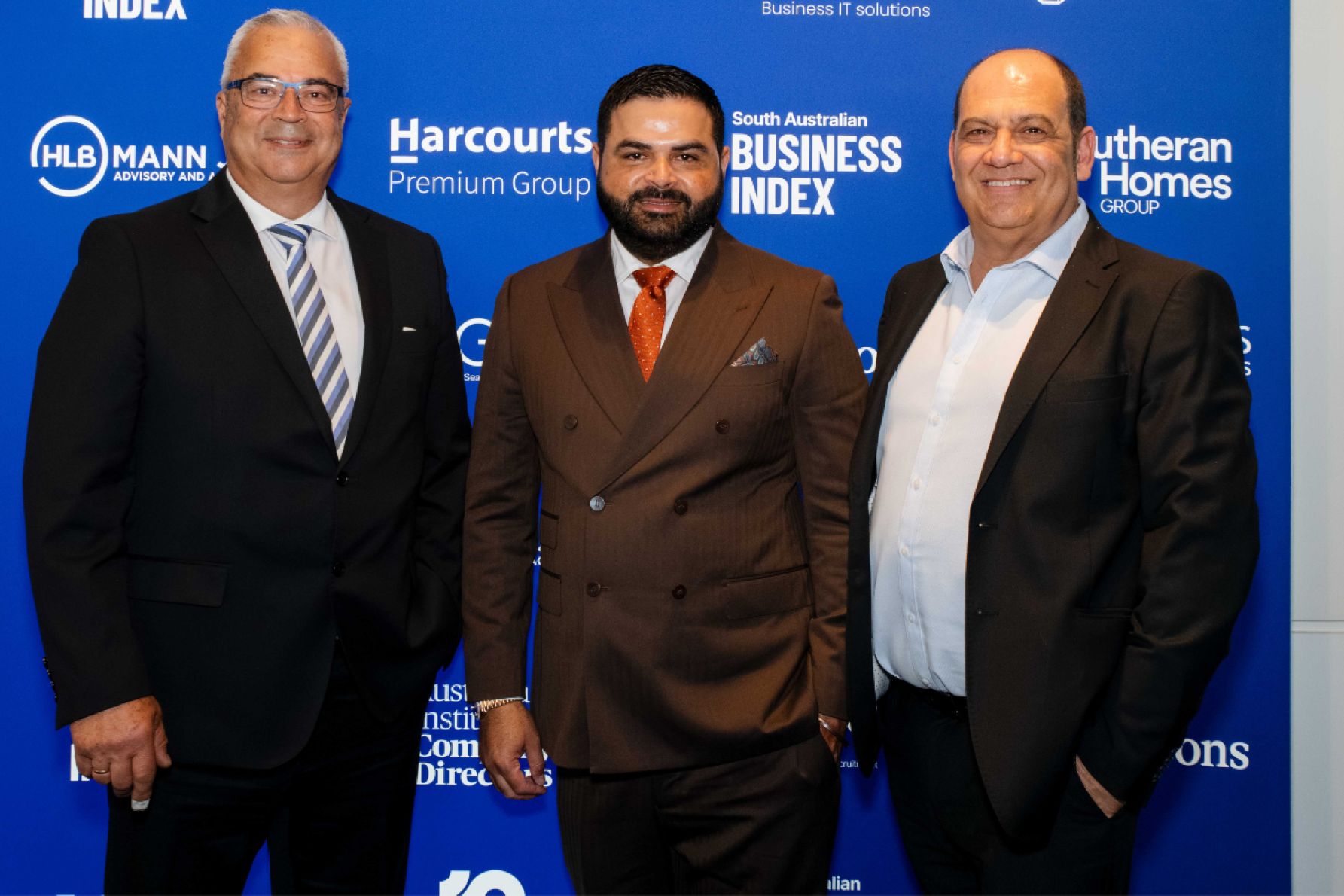 George Kouzios, Sunny Singh and Carlo Peluso