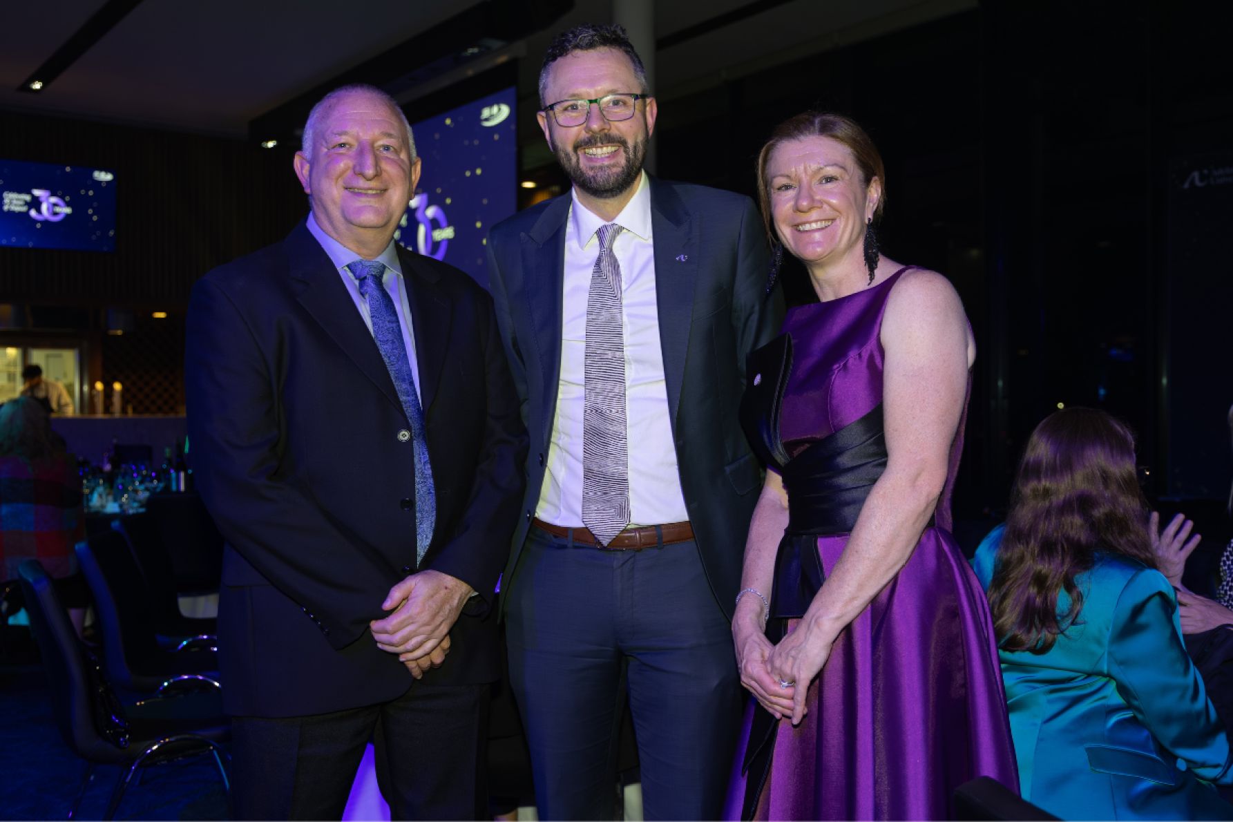 Tony Cambareri, Mark Hutchinson and Zoe Jordan