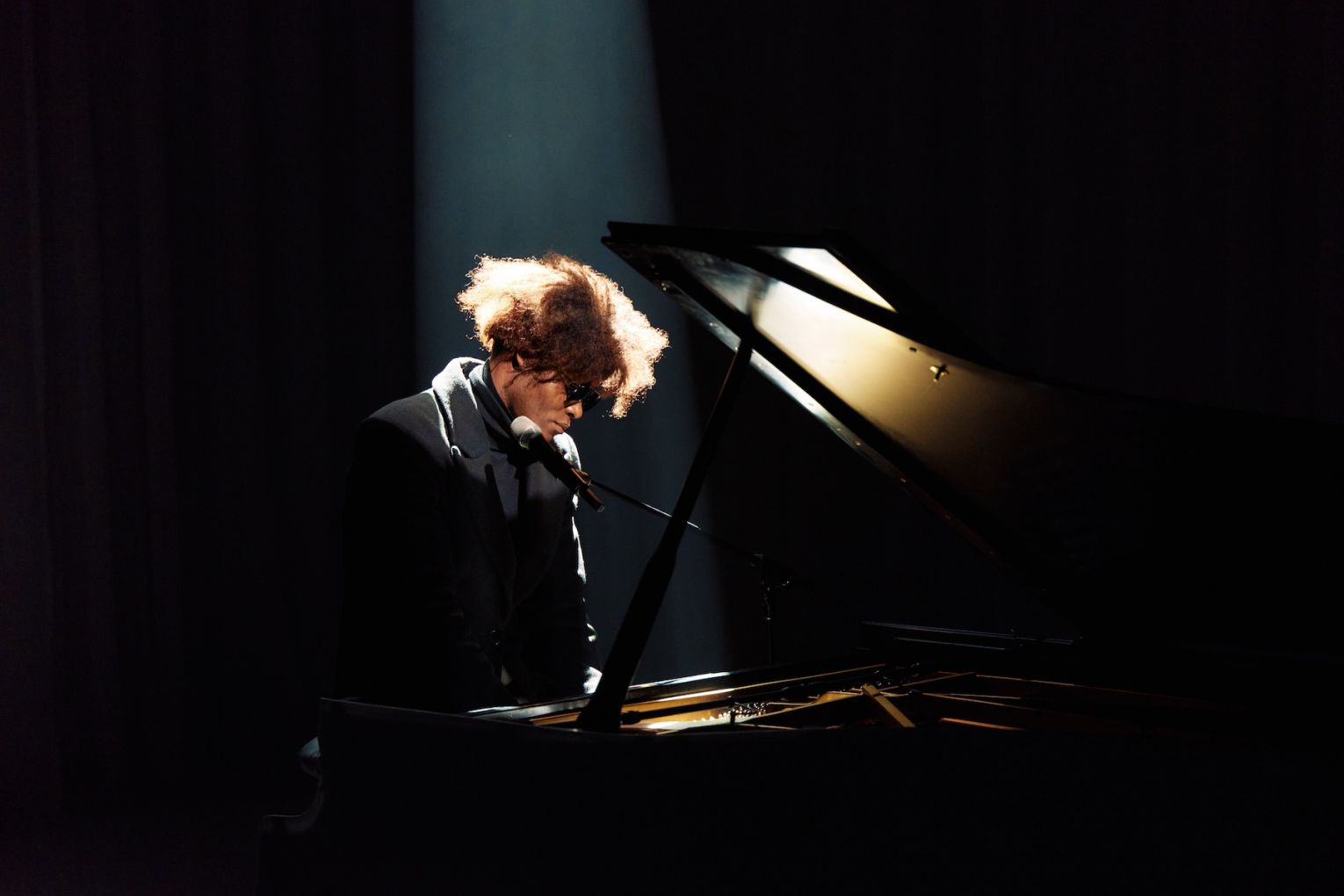 Benjamin Clementine performs at the Dunstan Playhouse. Photo: Neasan McGuiness / Supplied