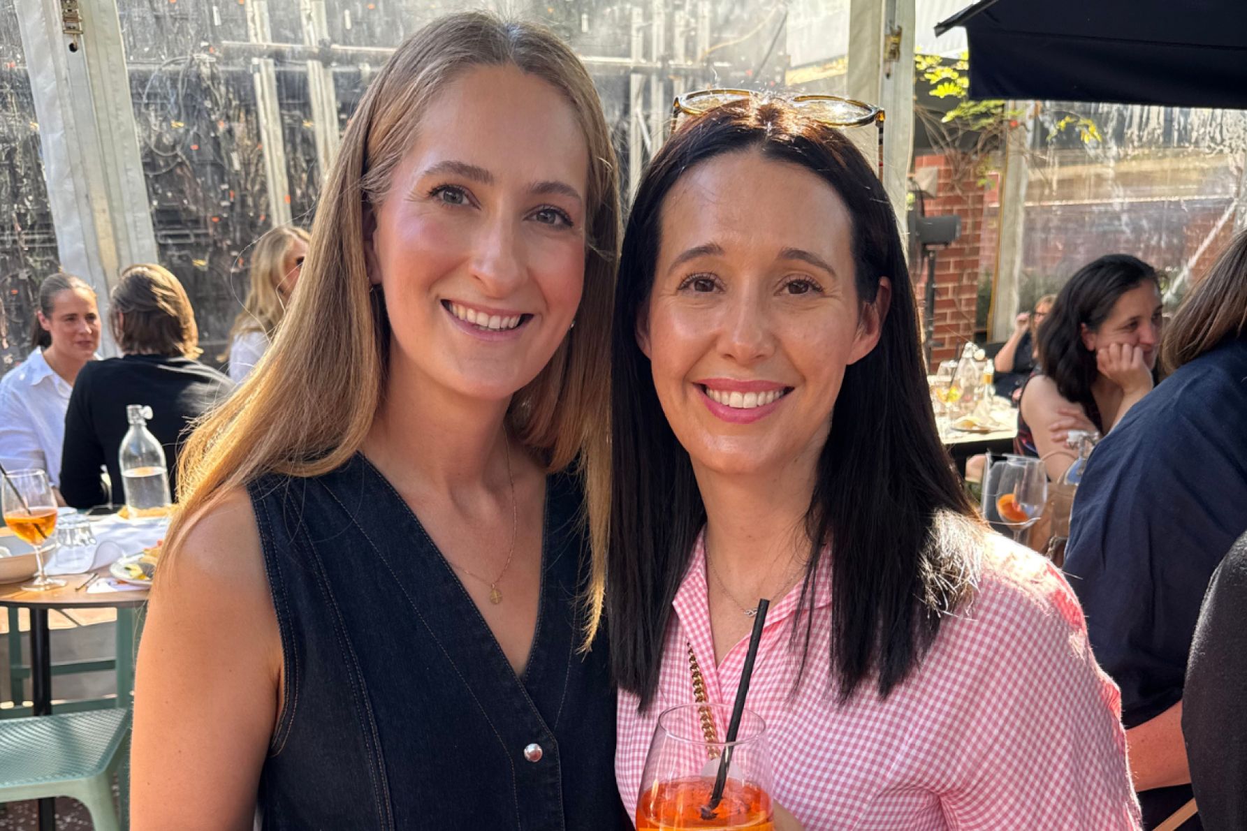 Alisha Babadimas and Sarah Iwaniw