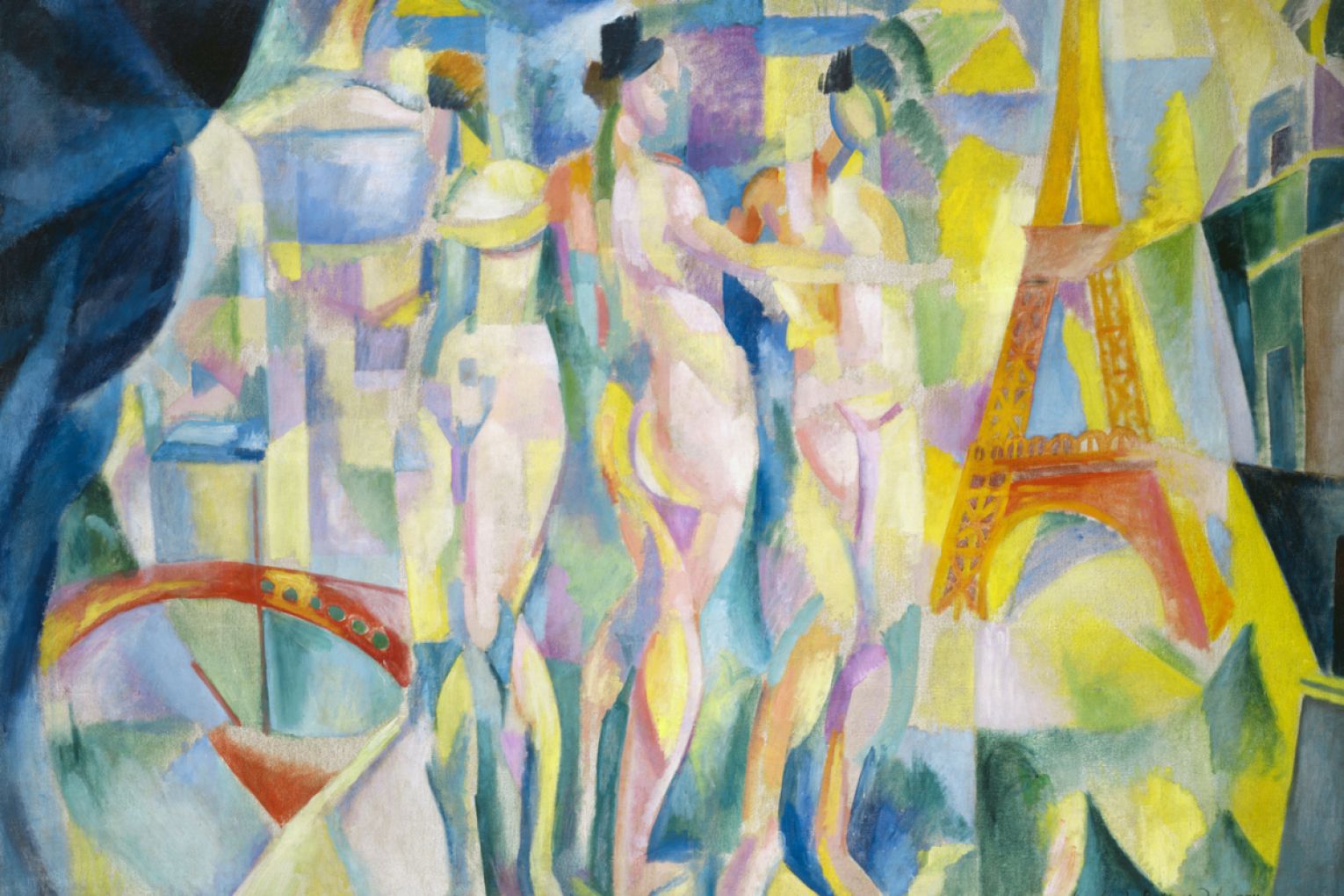 Artwork 'The city of Paris' by Robert Delaunay