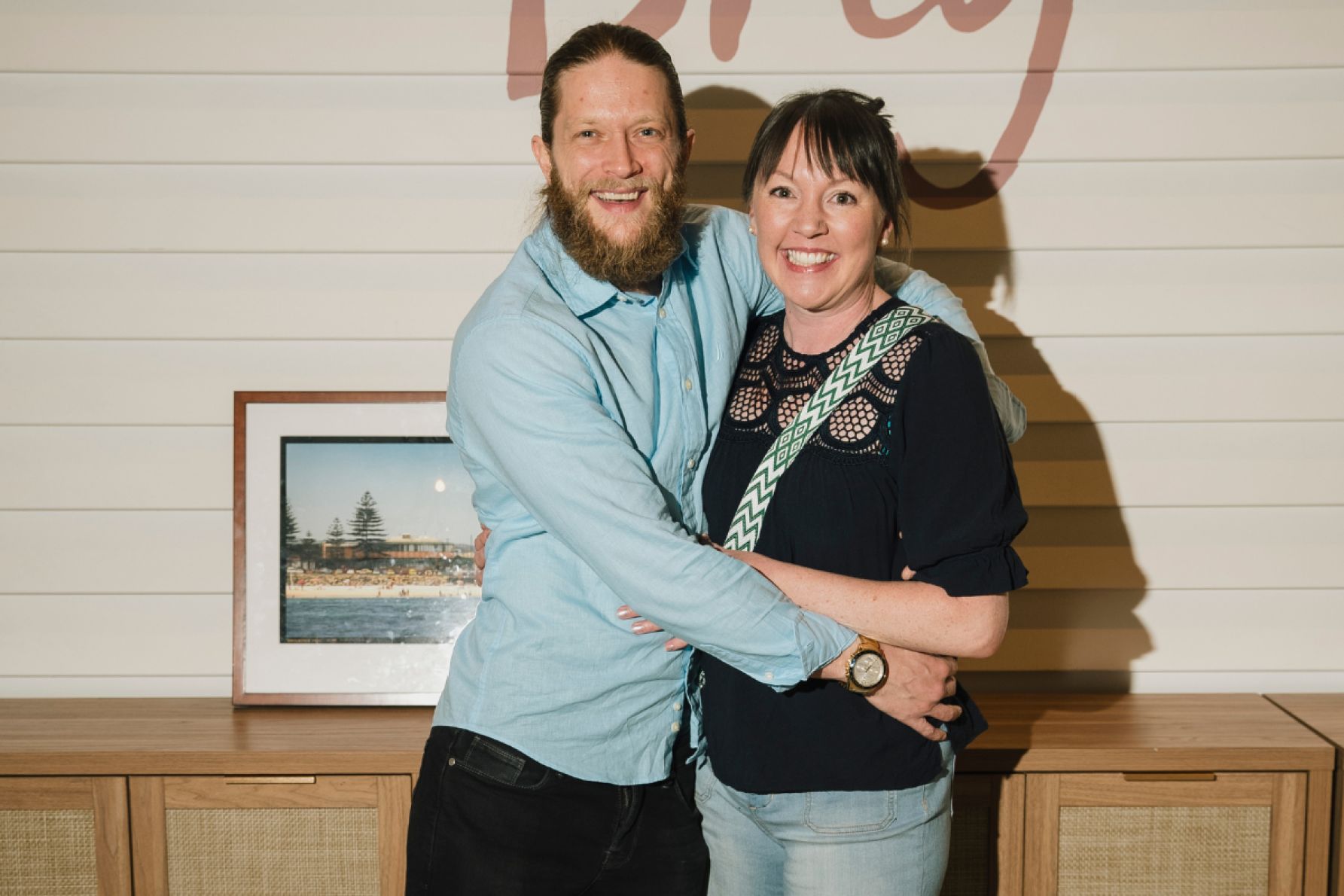 Billy Caire and Caz Adler