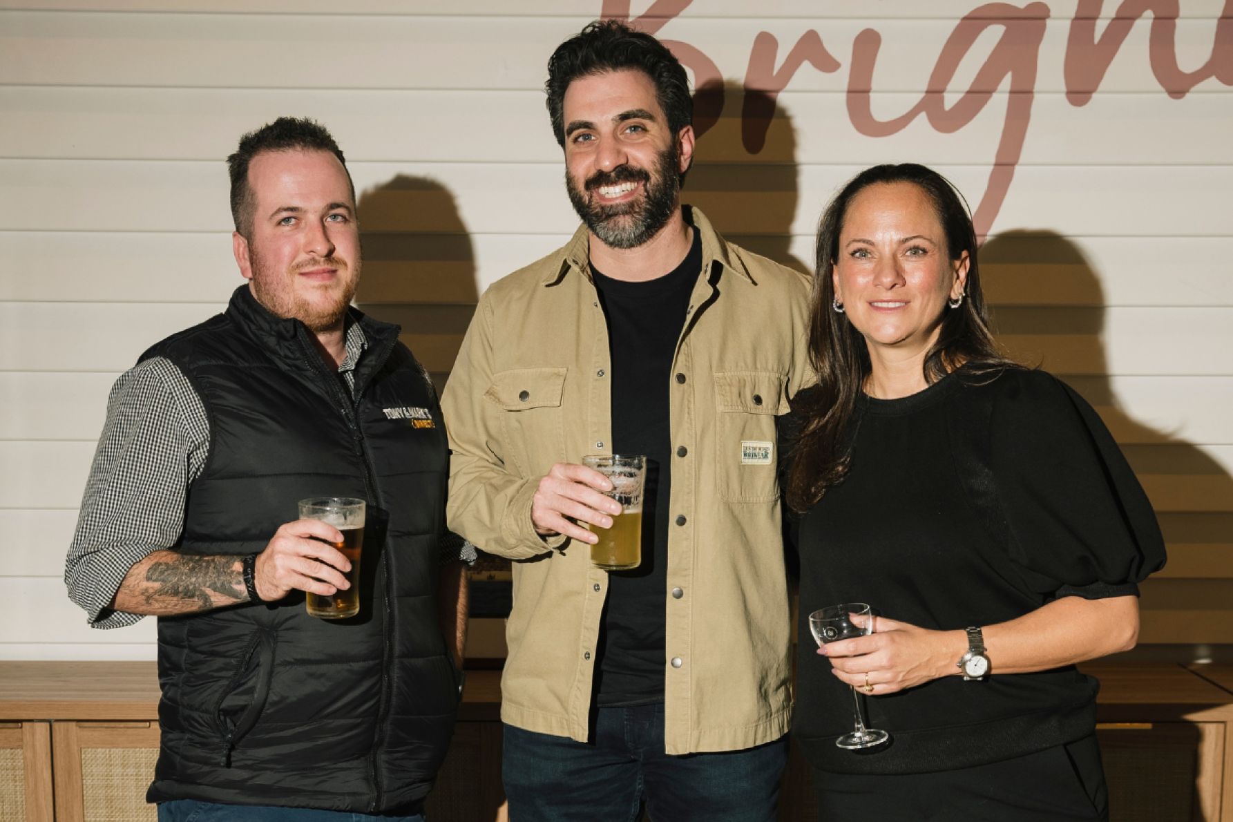 Chris Kosmala, Paul Capobianco and Paulina Fernandez