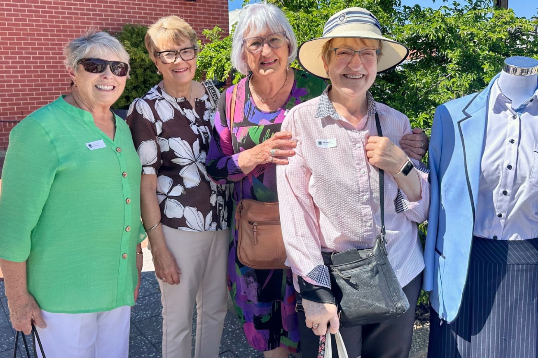 Dianne Rattraw, Anna Higginson, Sue Judd and Ann Sergeant