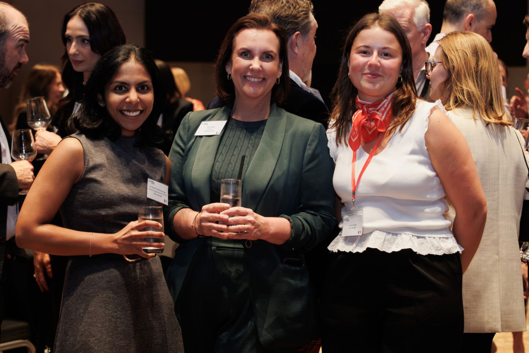Santhni Subramaniam, Dana Bell and Lou Le Pape