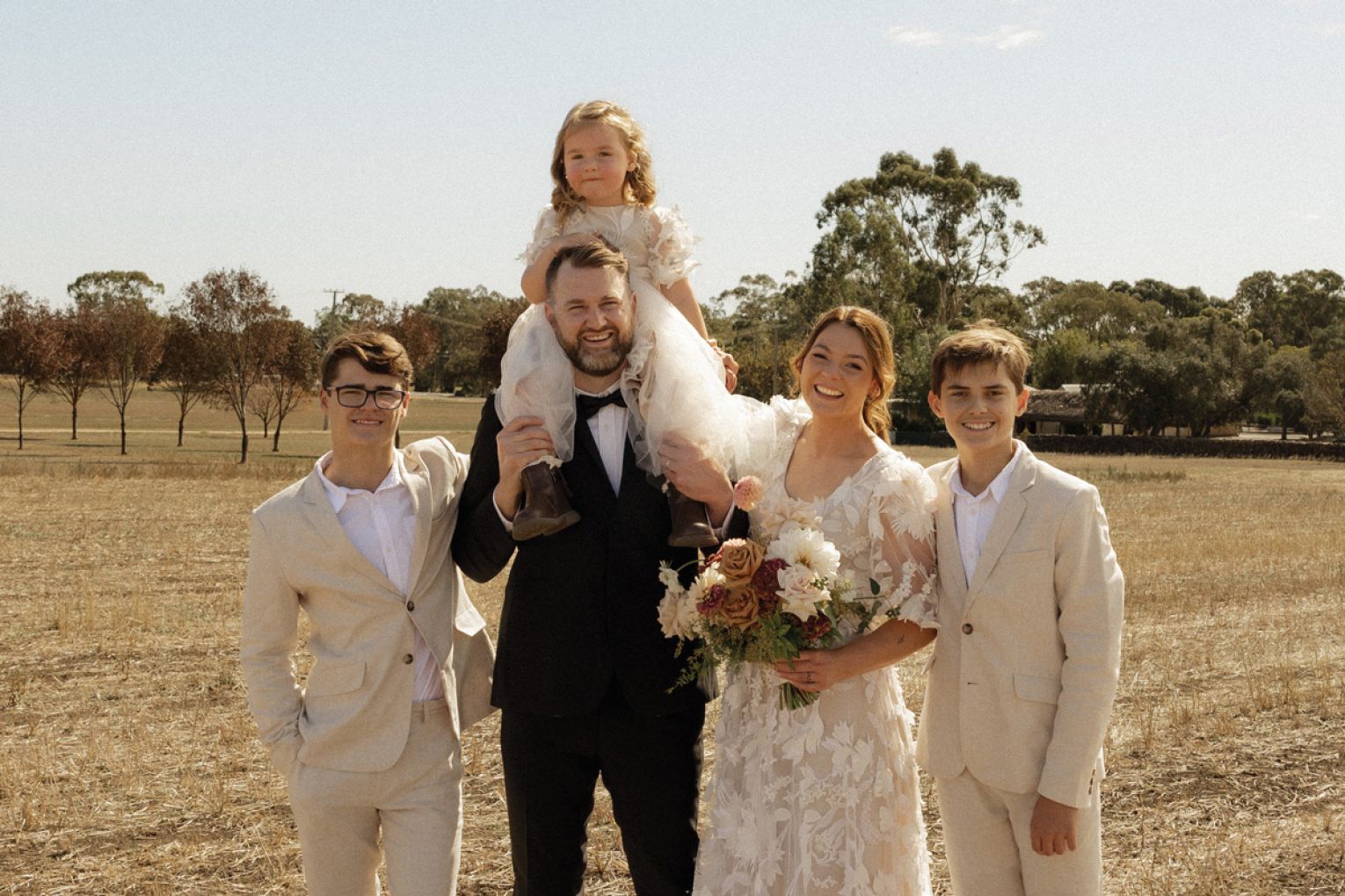 Reilly, Daniel Hill, Sadie, Cheryse Zagler and Kaiden.