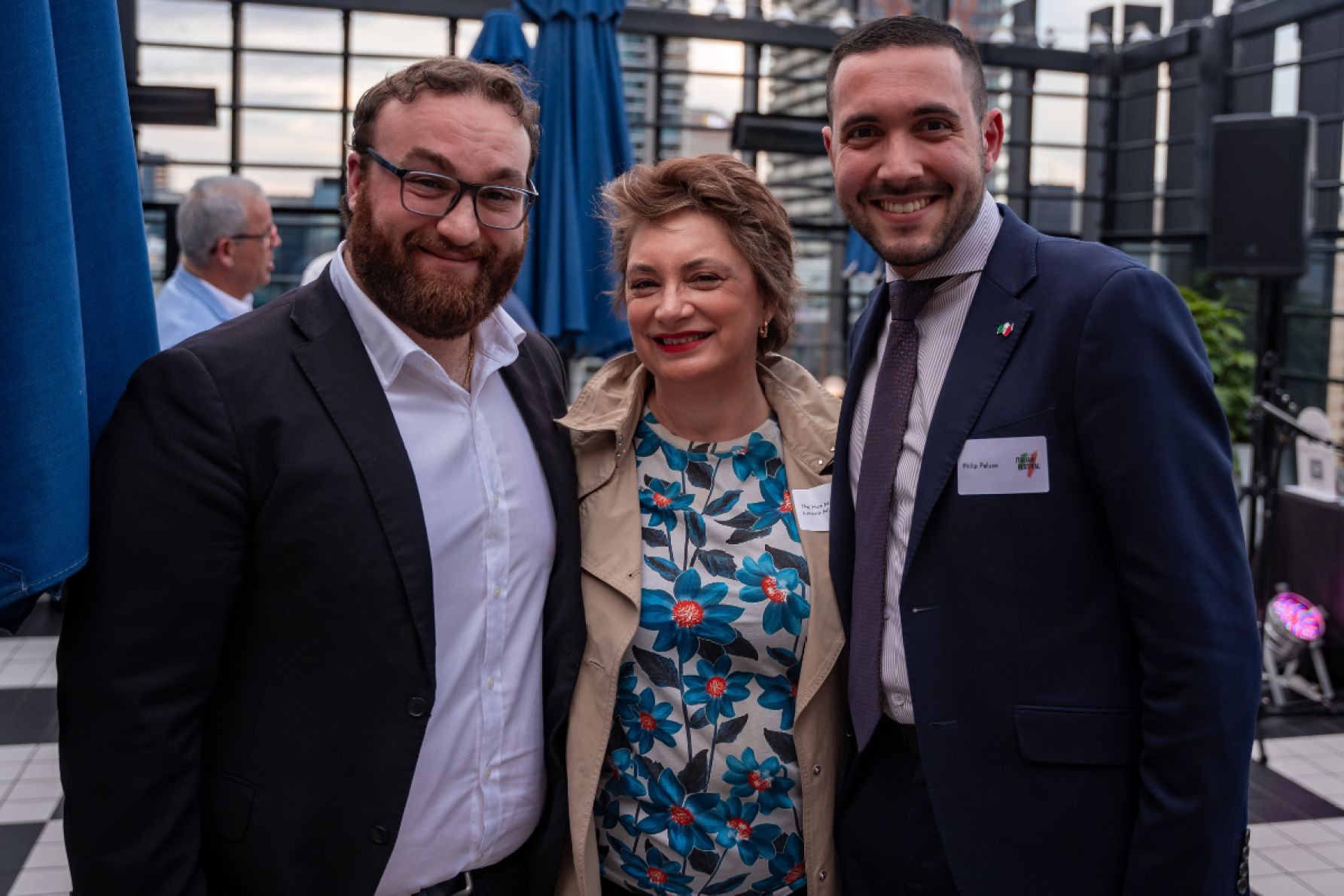 George Francesco Belperio, Michelle Lensink and Philip Peluso