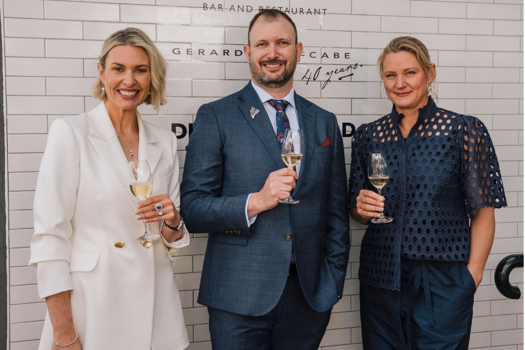 Jade Robran, Justin McCabe and Kate Laurie
