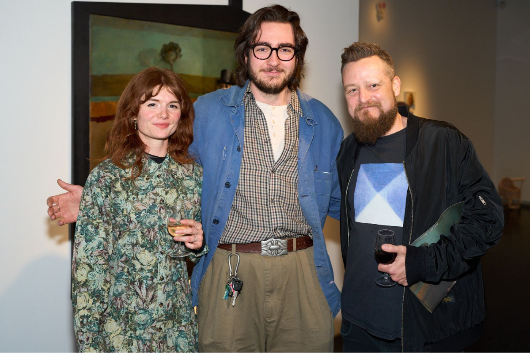 Jasmine Crisp, Hamish Fleming and Thom Buchanan