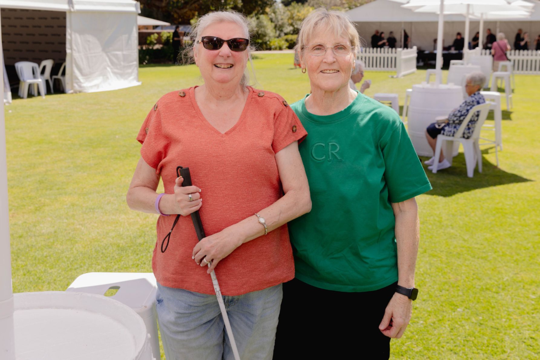 Linda Pulisa and Helen Ireland