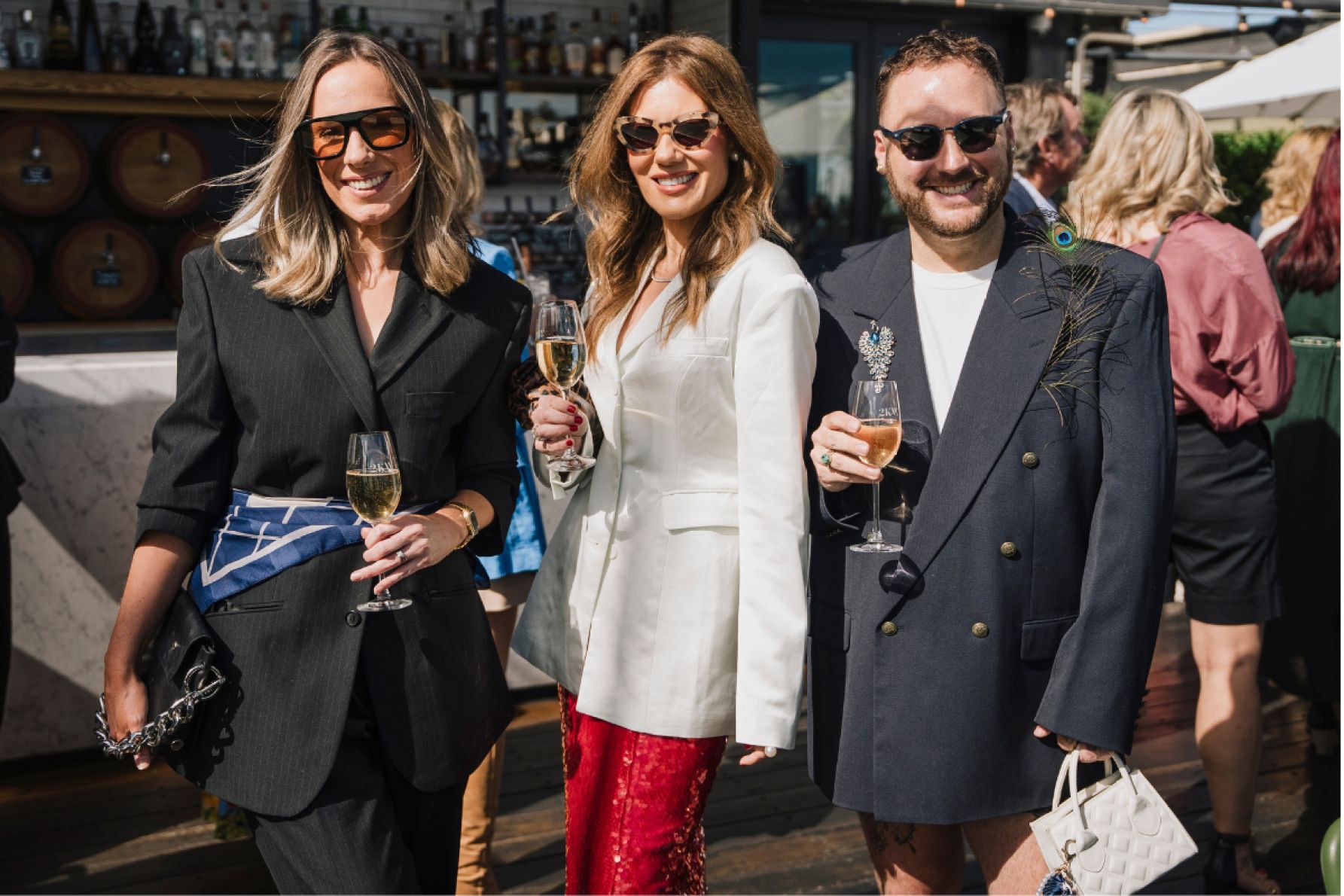 Michelle Beltrame, Kym Hodgkinson and Thomas Phillips