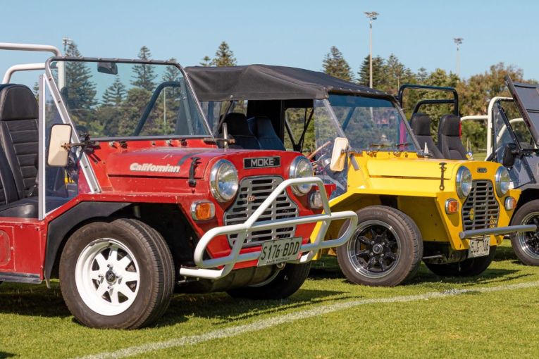 Thumbnail for Mini Mokes rev up for sixty-year celebration