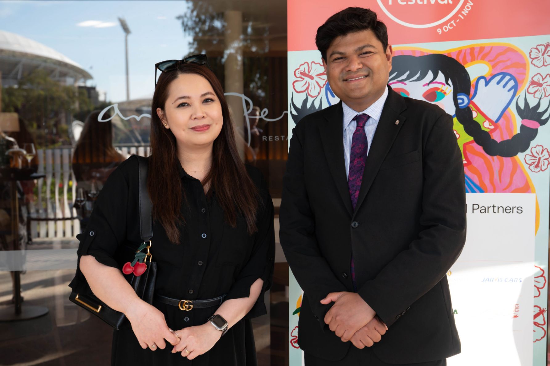 Regine Jumarang and Shohail Ibne Mahbub
