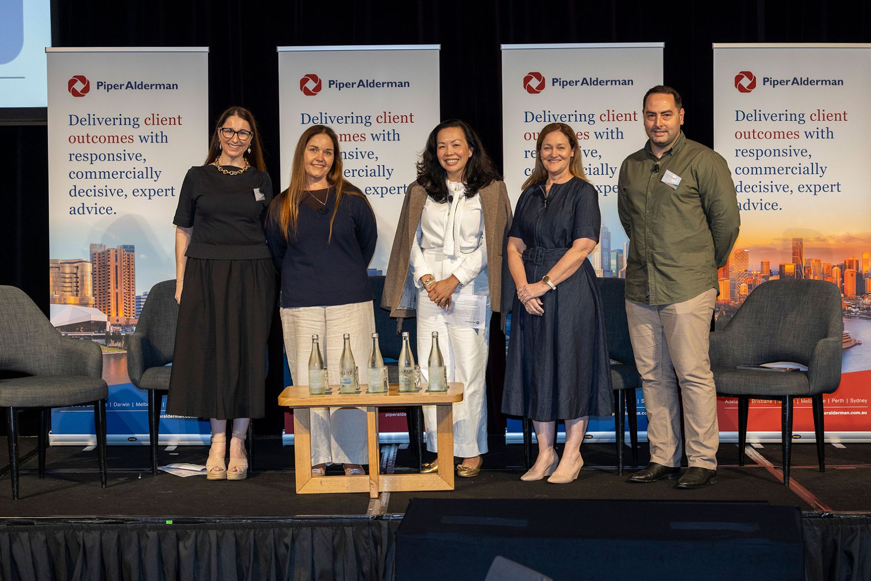 Director of Client Growth, Vicky Alexiou | Fiona Daly, General Counsel & Company Secretary at BOQ Group | Partner, Maria Capati | Melissa Singleton, Australian Chief Legal Officer at Kelsian Group Limited | Partner, Joshua Annese
