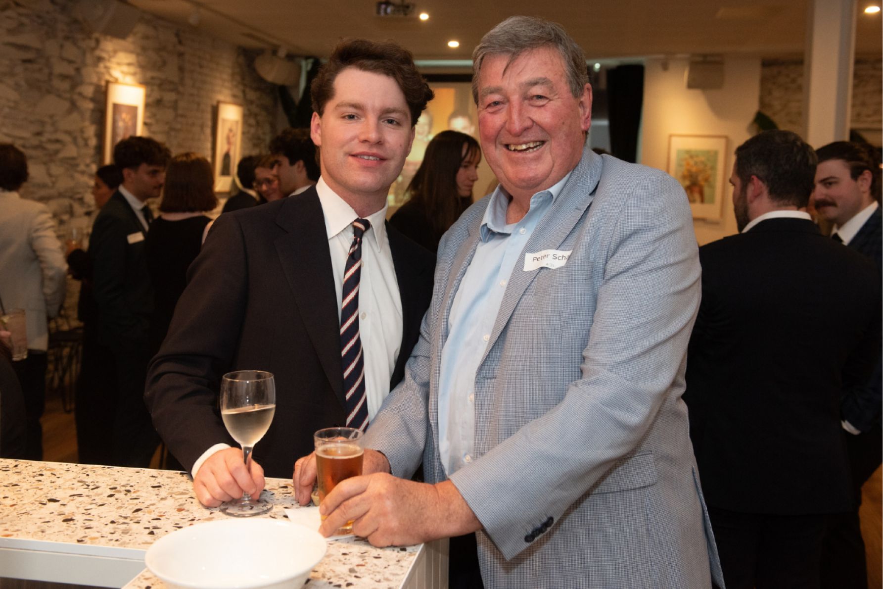 Ron Beevor and Peter Schar