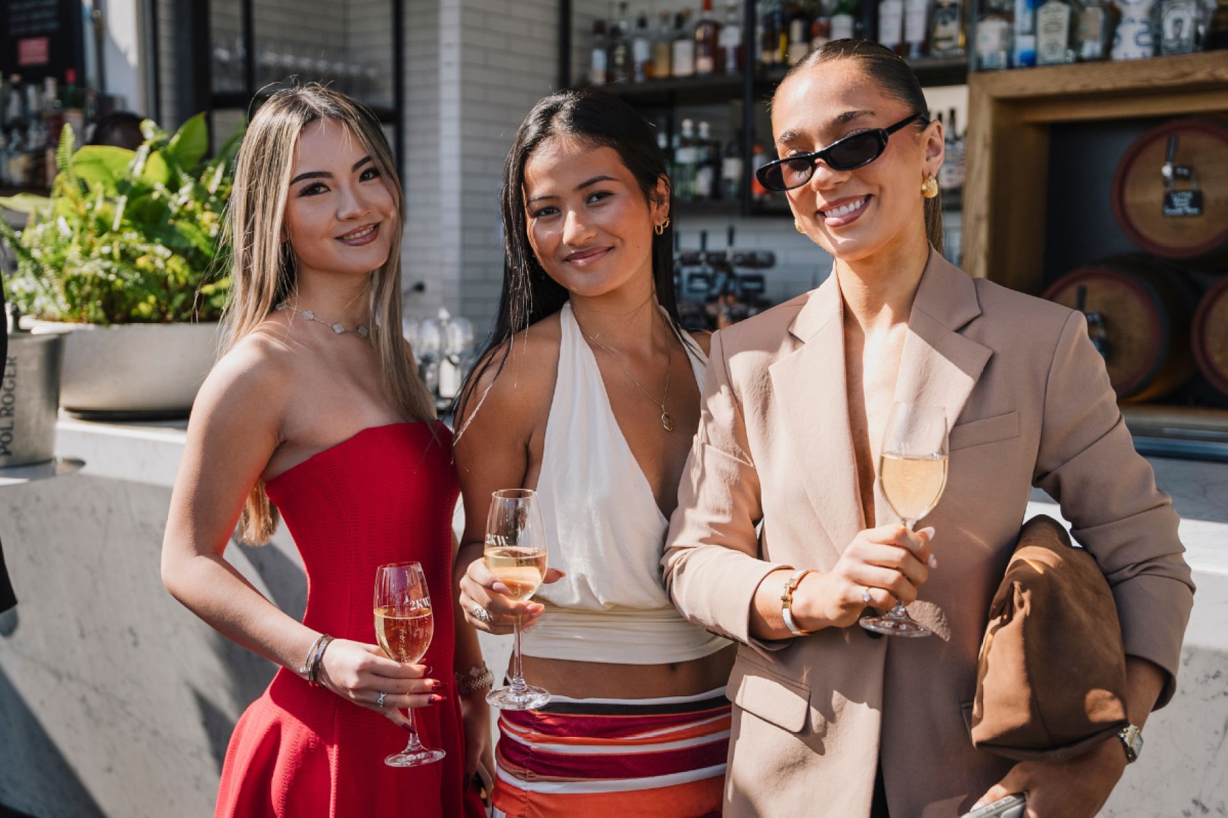 Shirley Liu, Lavena Akeel and Georgina Scicluna