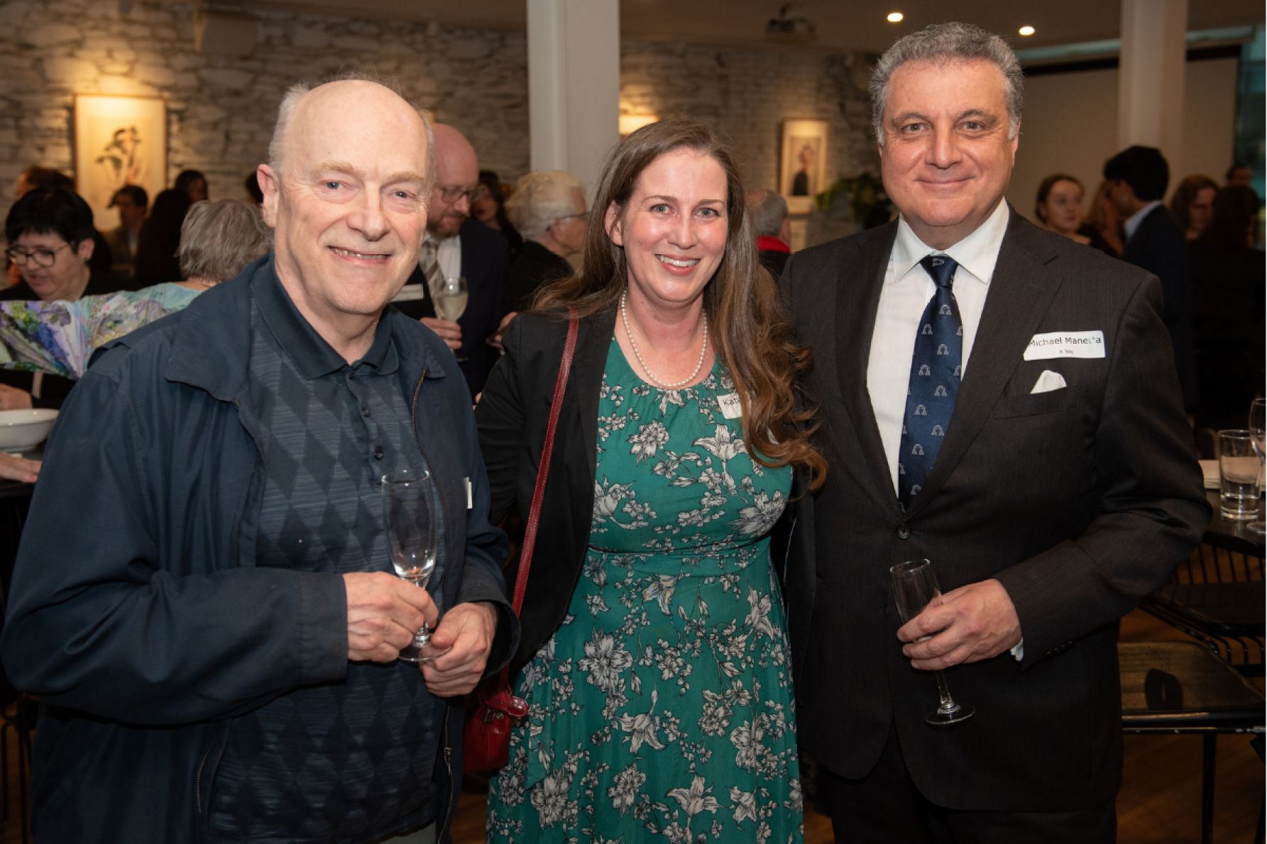 Simon Stretton, Kate Searson and Michael Manetta