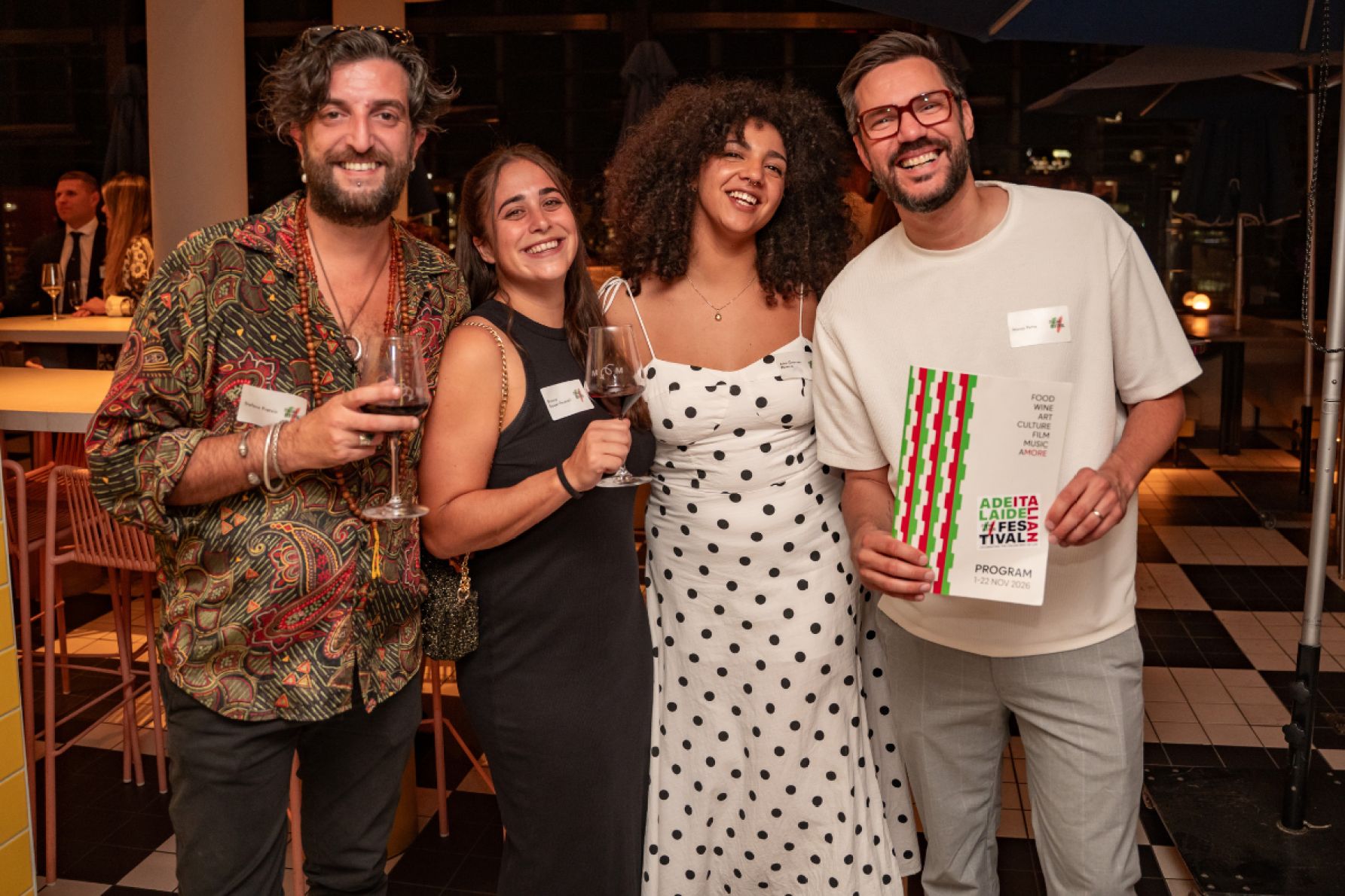 Stefano Pratola, Bianca Bosser-Peverelli, Aiko Gravner Pereira and Marco Petta