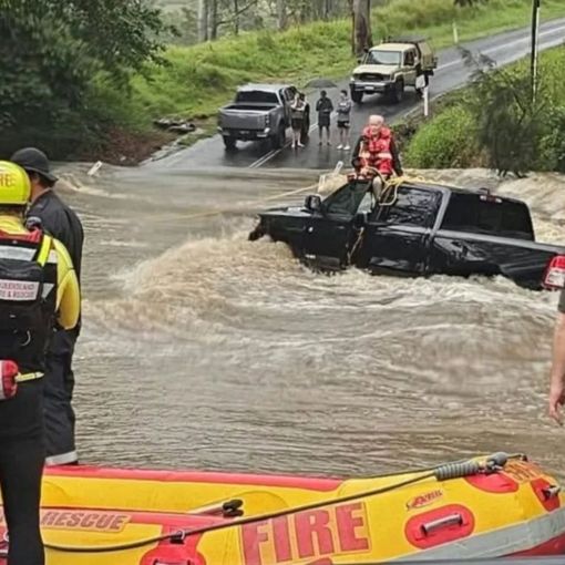 Thumbnail for Drivers rescued as freak deluge exceeds predictions