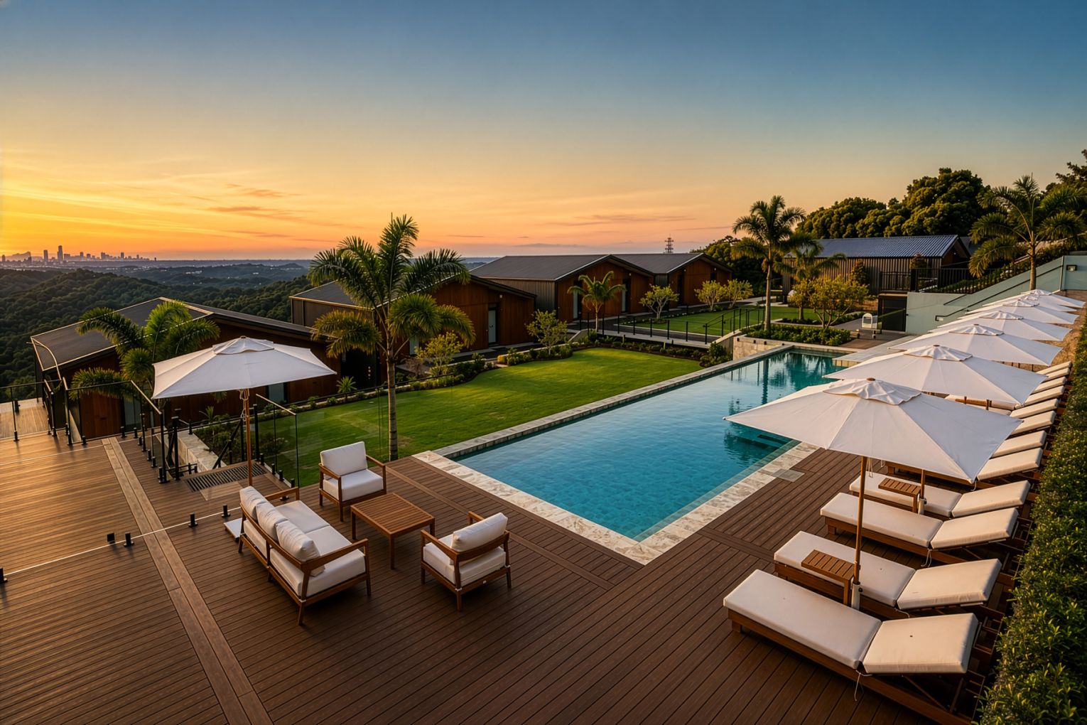 Soak Bathhouse founders have unveiled a new vision for EcoView Retreat in Tallebudgera Valley | Credit: Supplied