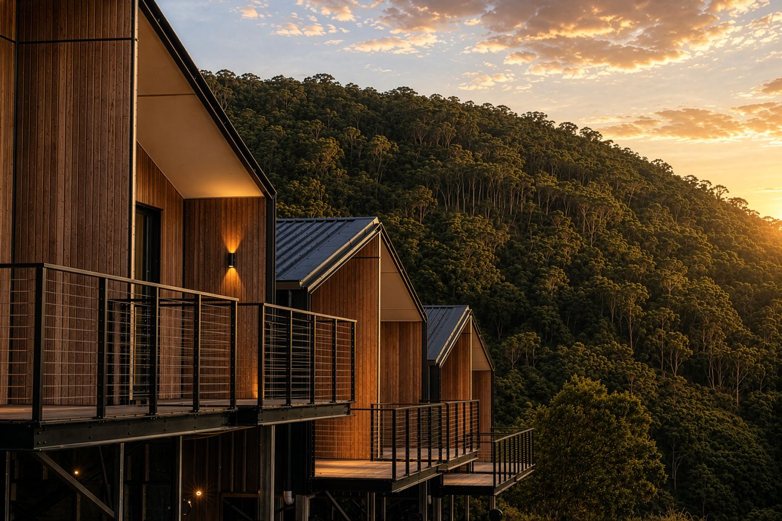 Soak Bathhouse founders have unveiled a new vision for EcoView Retreat in Tallebudgera Valley | Credit: Supplied