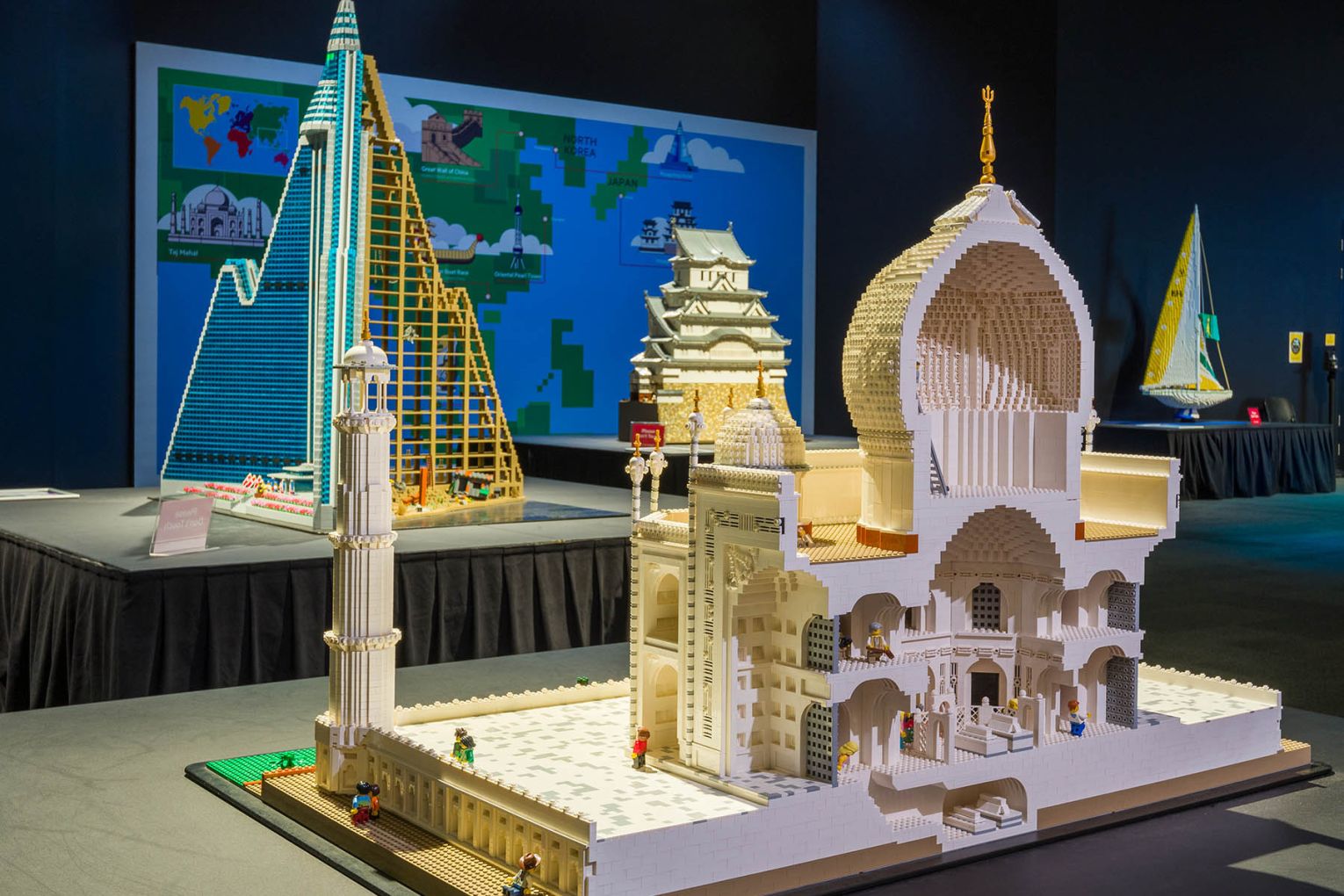 Brickman's Wonders of the World is bringing some of the planet's most recognisable landmarks to HOTA | Credit: supplied