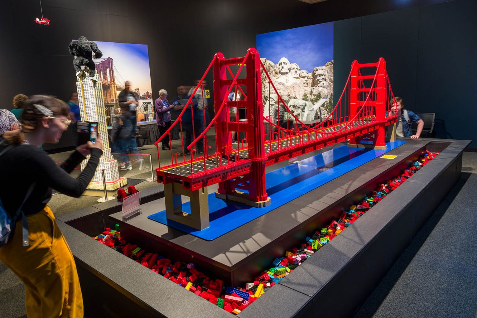 Brickman's Wonders of the World is bringing some of the planet's most recognisable landmarks to HOTA | Credit: supplied