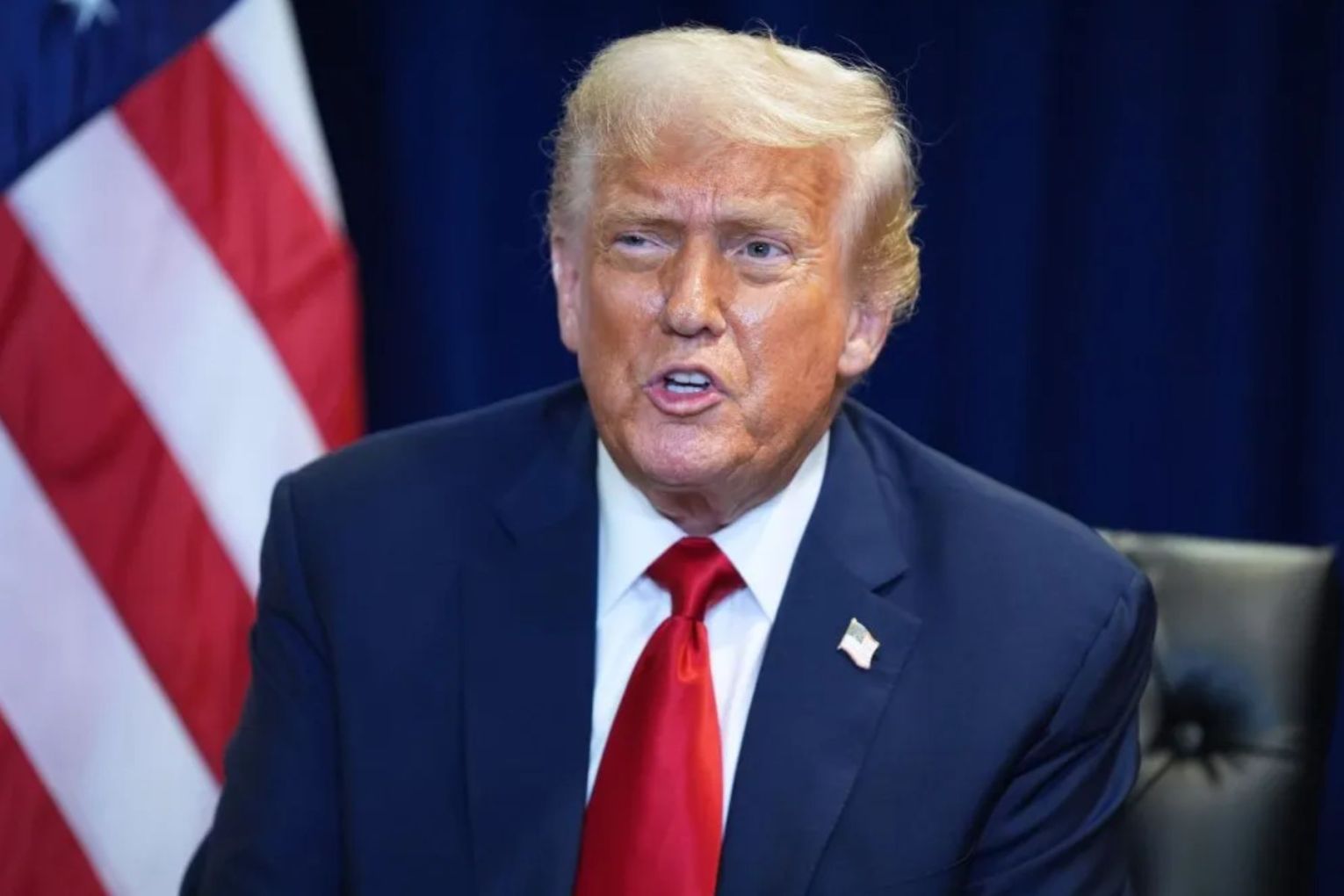 A judge says President Donald Trump's lawsuit may be thrown out if a deposition does not take place.