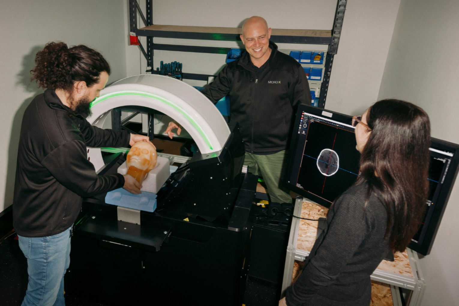 Flinders University has partnered with Micro-X.