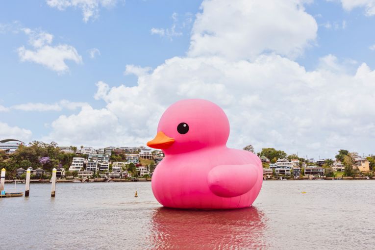 Thumbnail for Rubber Duck you’re the one … leading the revelry at Melt