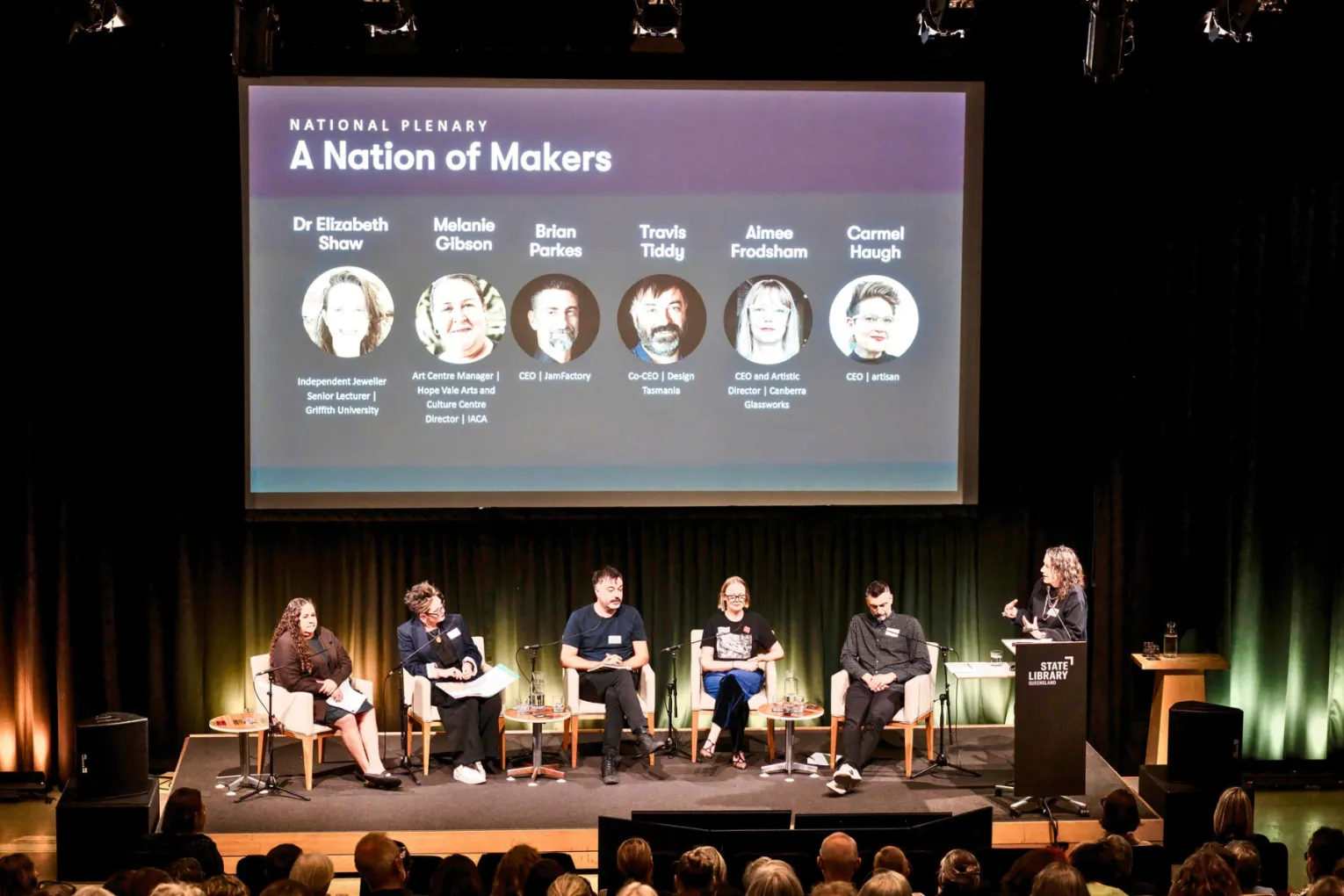 National Plenary at Artisan's MADE 2026 symposium in September in Brisbane. Photo: Jade Ferguson of Visual Poets Society