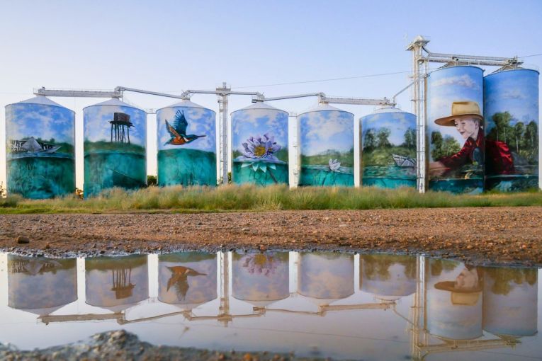 Thumbnail for From storage to stardom: Silo art reaches new heights