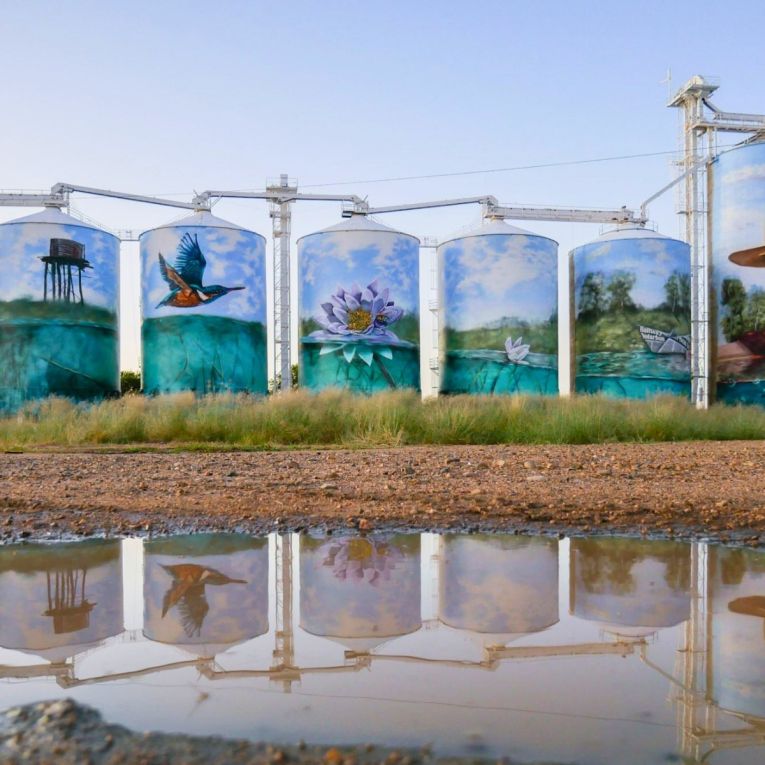 Thumbnail for From storage to stardom: Silo art reaches new heights