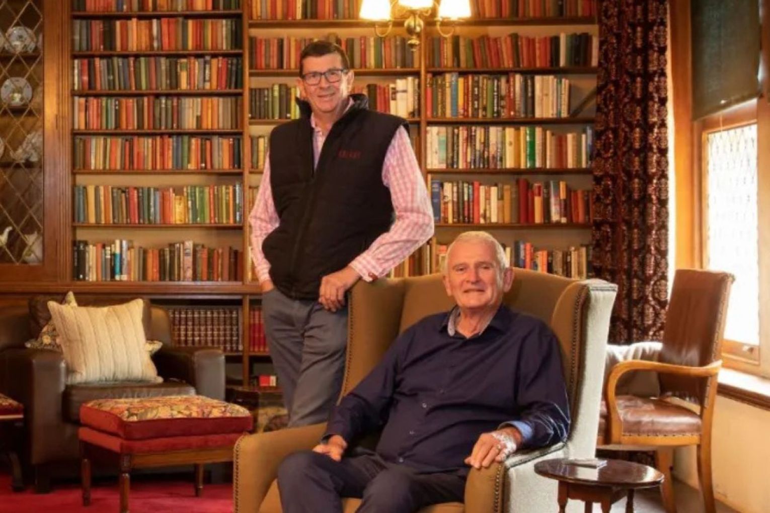Andrew Morphett and Peter Hayward have put Anlaby Station on the market after 22 years on the property.