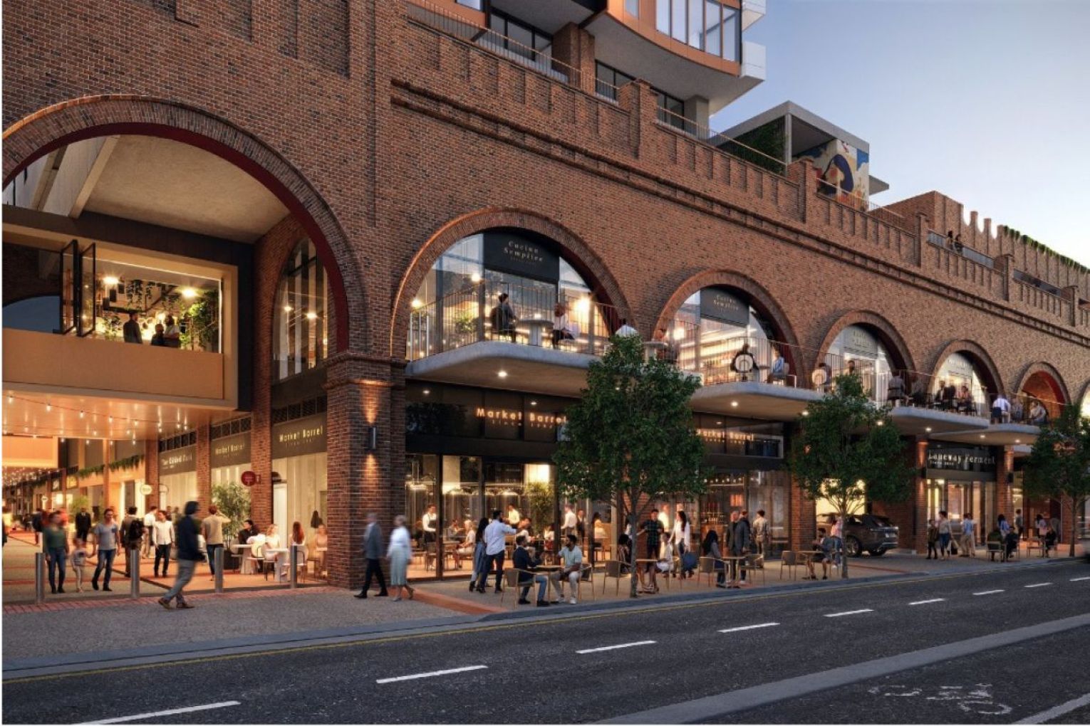 A render of the Adelaide Central Market redevelopment. Render: Supplied