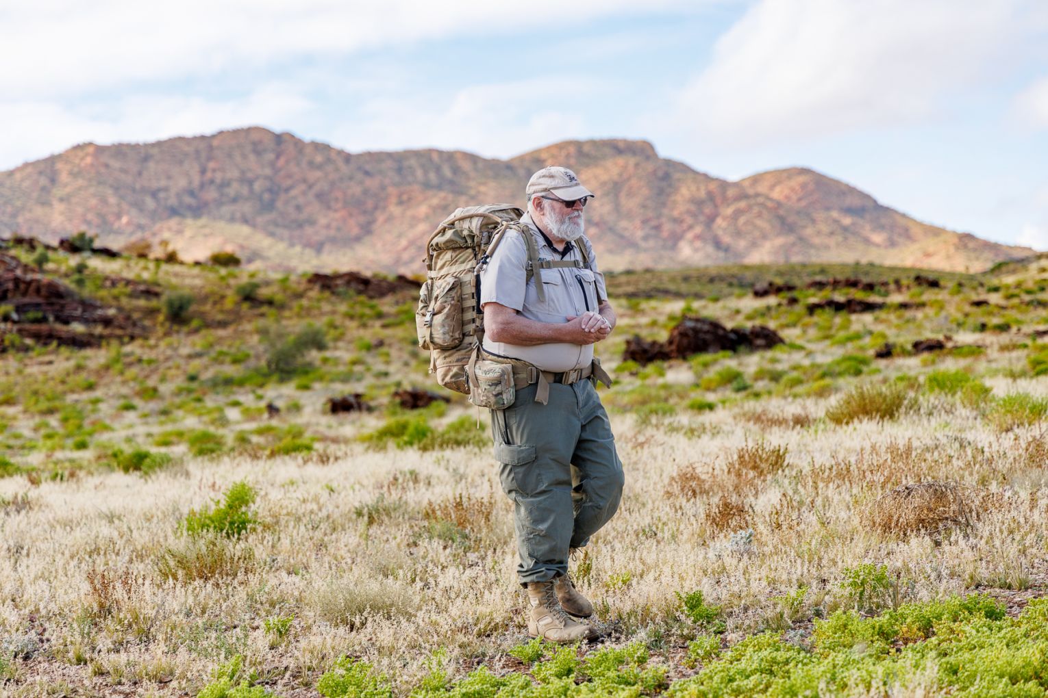 Mark "Thommo" Thomas has volunteered with Operation Flinders three decades.