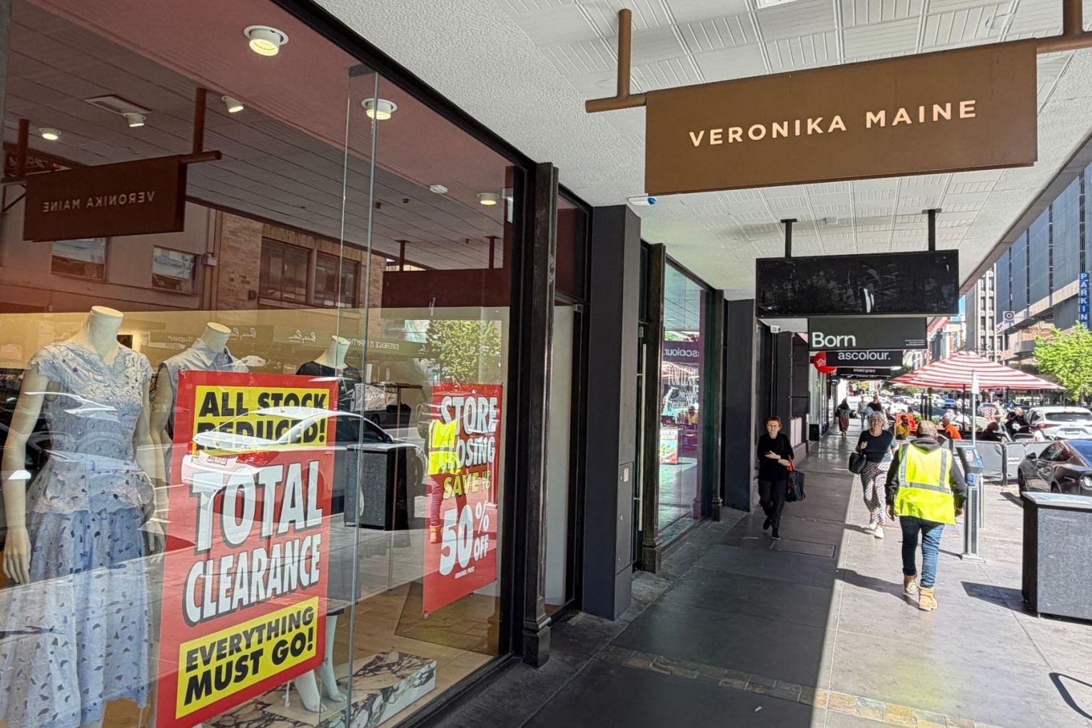 Veronika Maine on Rundle Street is set to close. Picture: David Simmons/InDaily.